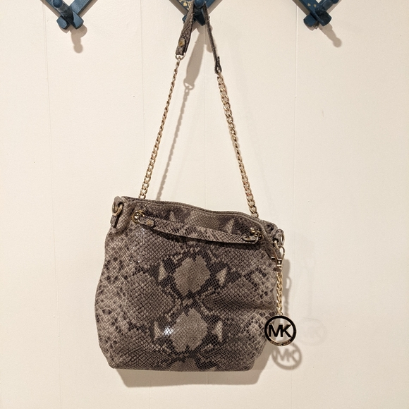 Michael Michael Kors Snake Print Bag - Picture 2 of 7